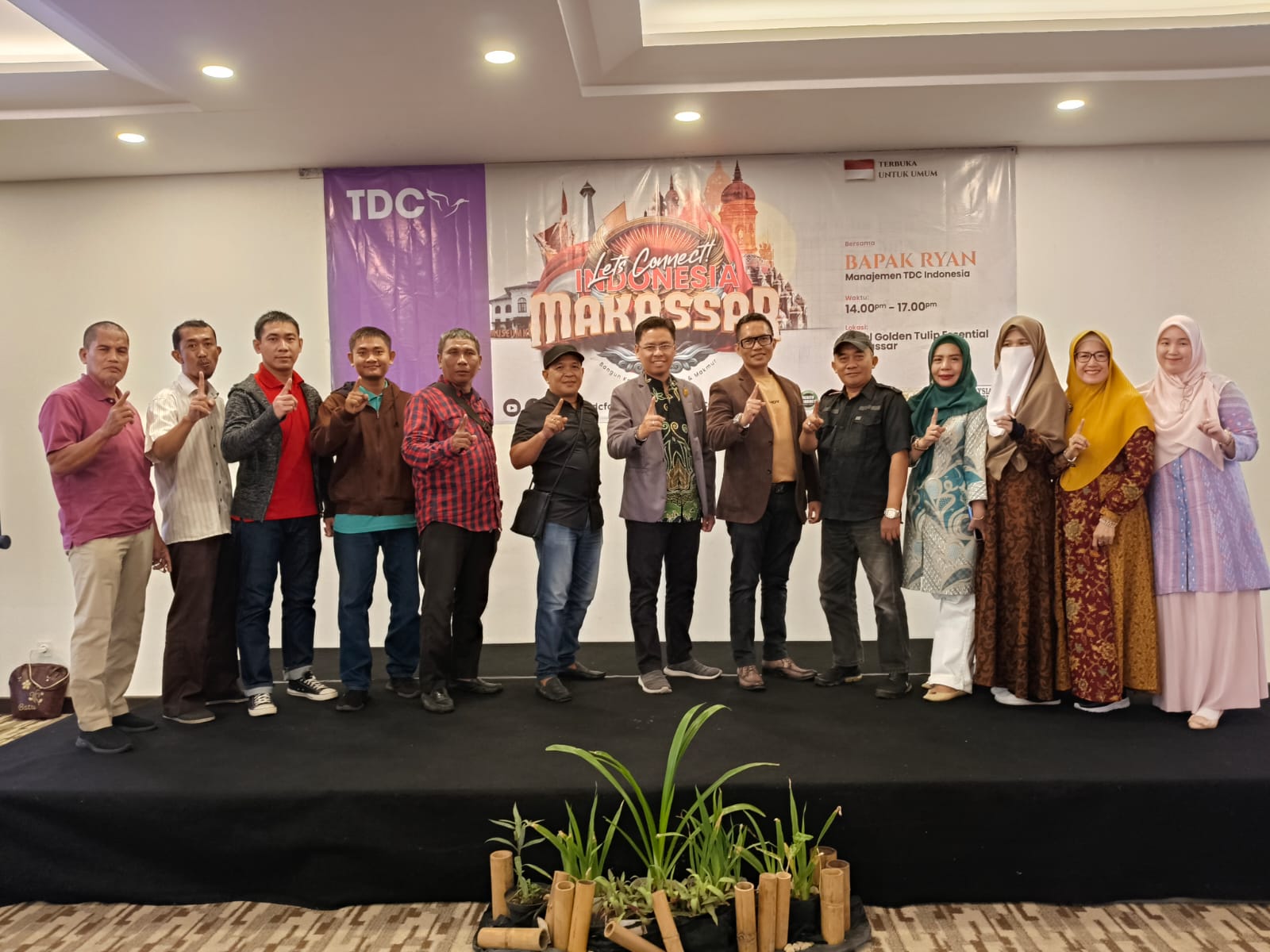 Majlis team GT8 Indonesia BOP di Makasar Indonesia tanggal 23hb November 2024